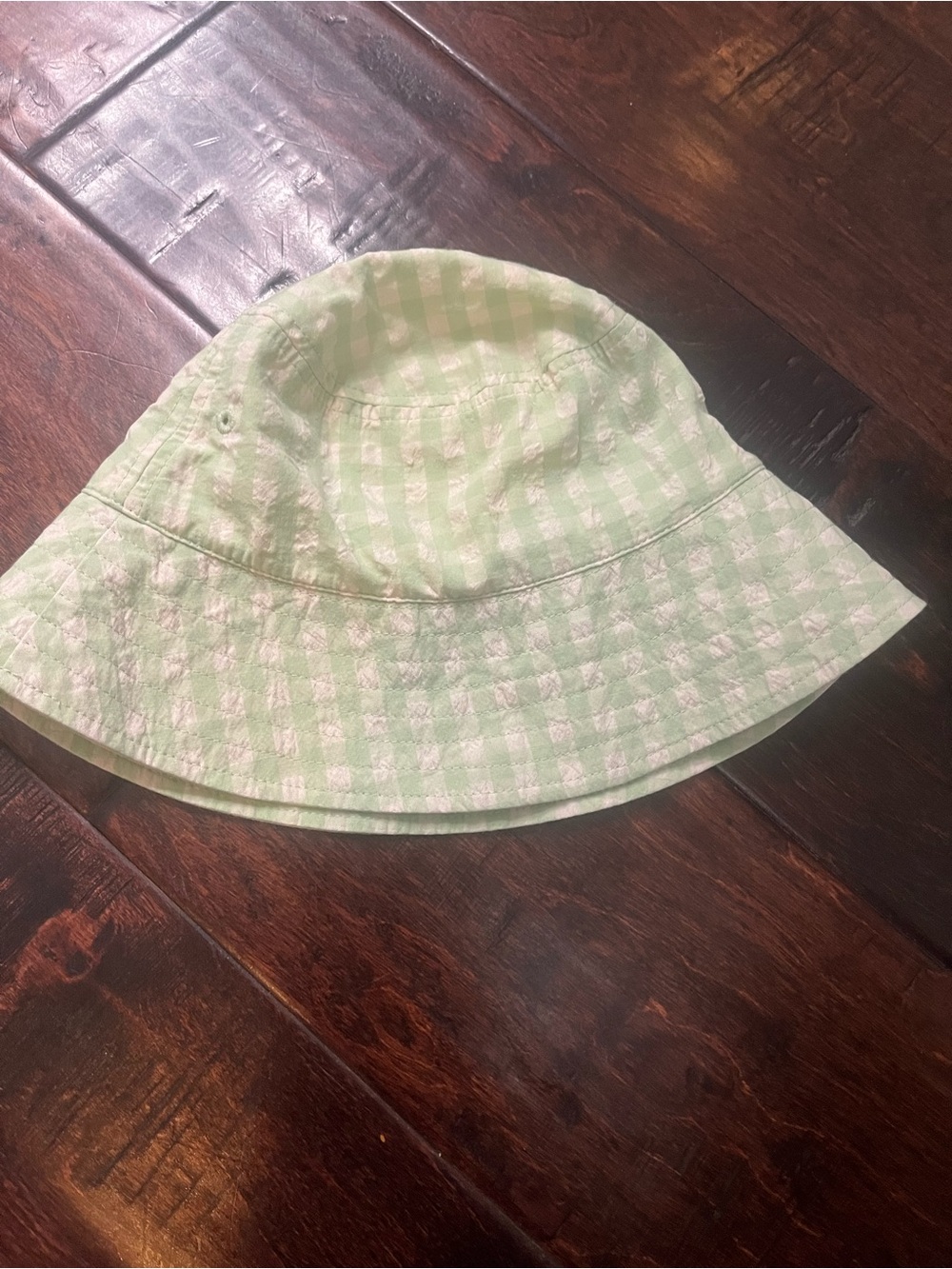 H&M Bucket Hat - Mint Gingham